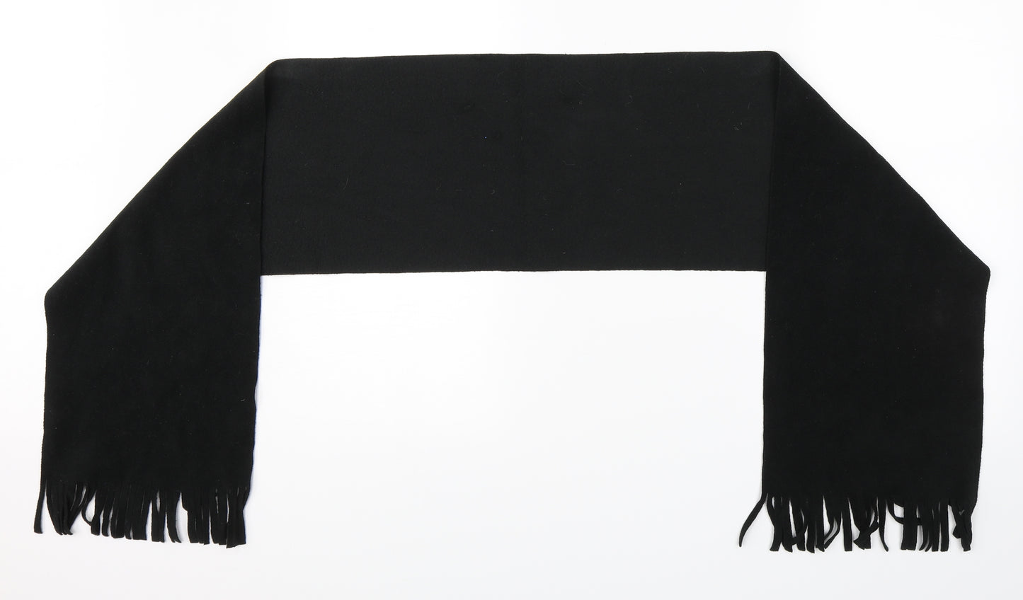 Preworn Unisex Black Scarf