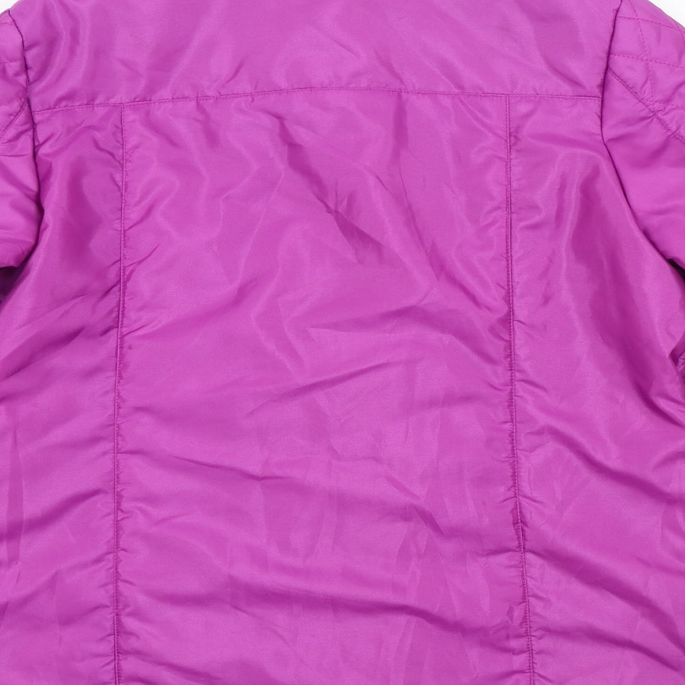Preworn Womens Purple Jacket Size 12