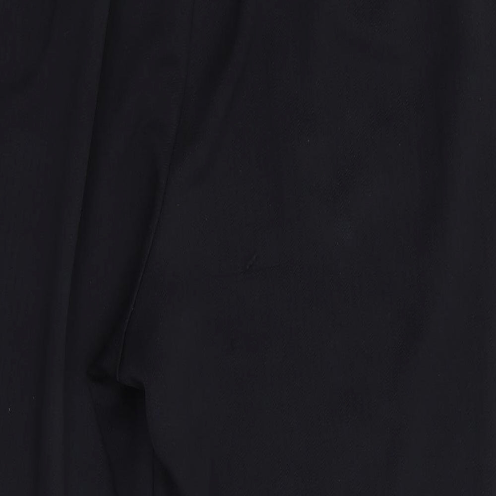 BM collection Womens Black Trousers Size 18 L23 in - Stretch waistband