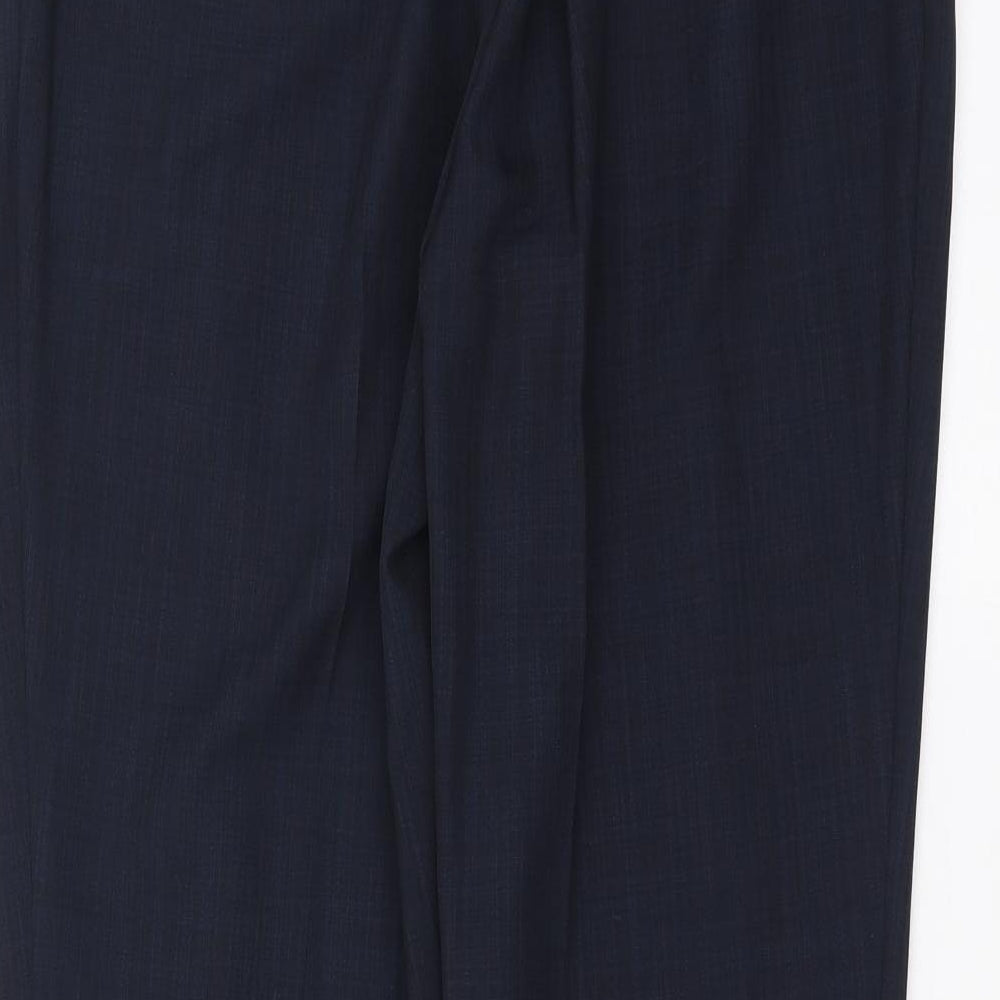 Preworn Womens Blue Trousers Size 32 in L29 in