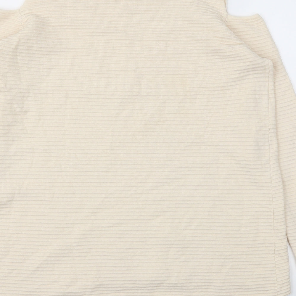 Finery Womens Pink Pullover Jumper Size M