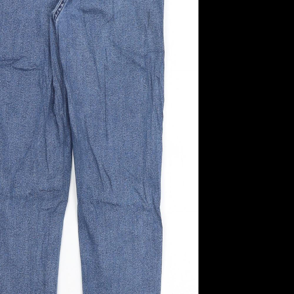 Atlas Womens Blue Straight Jeans Size 12 L24.5 in