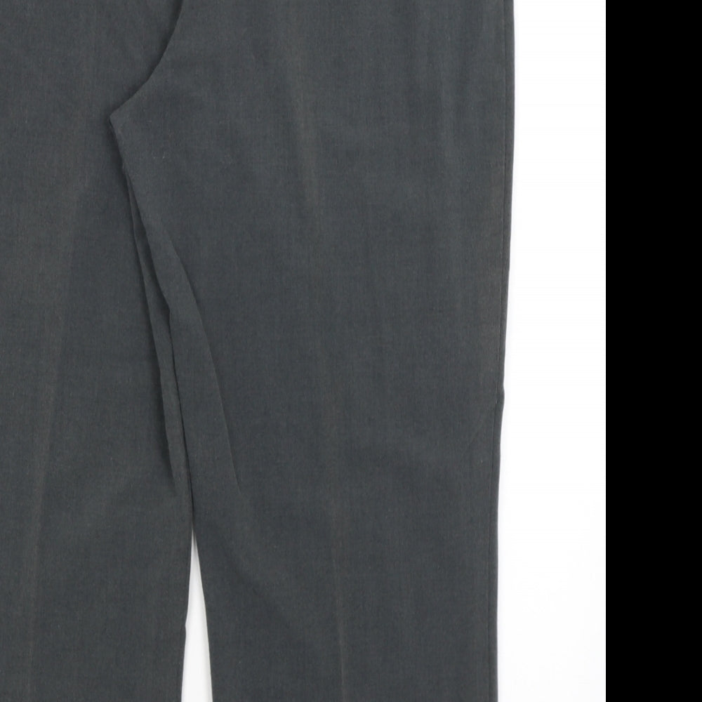 Simply Stockshop Womens Grey Trousers Size 20 L24 in