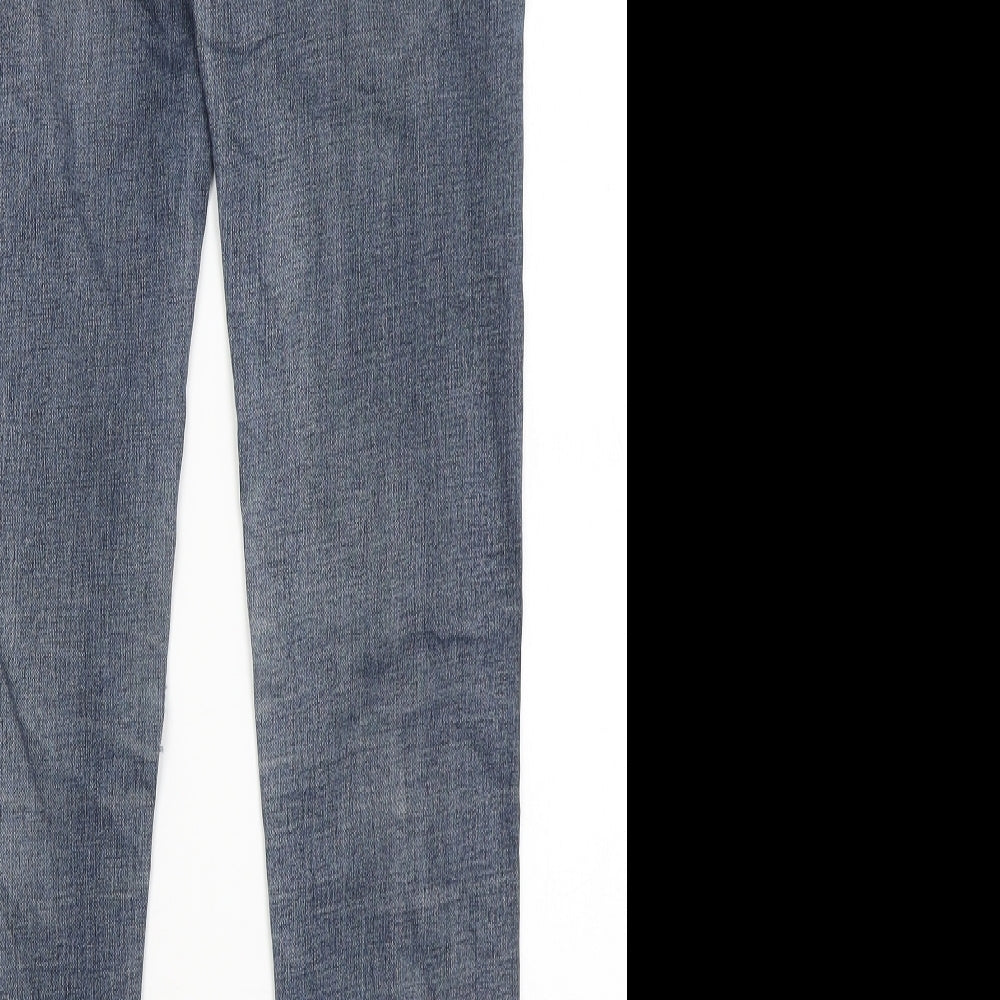 B.S. Denim Womens Blue Skinny Jeans Size 8 L30 in