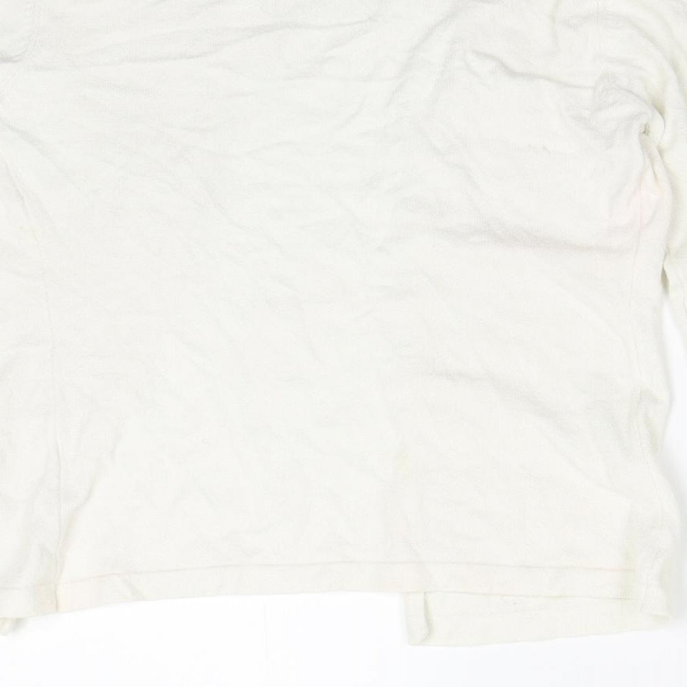 bette paige Girls White Cardigan Jumper Size S