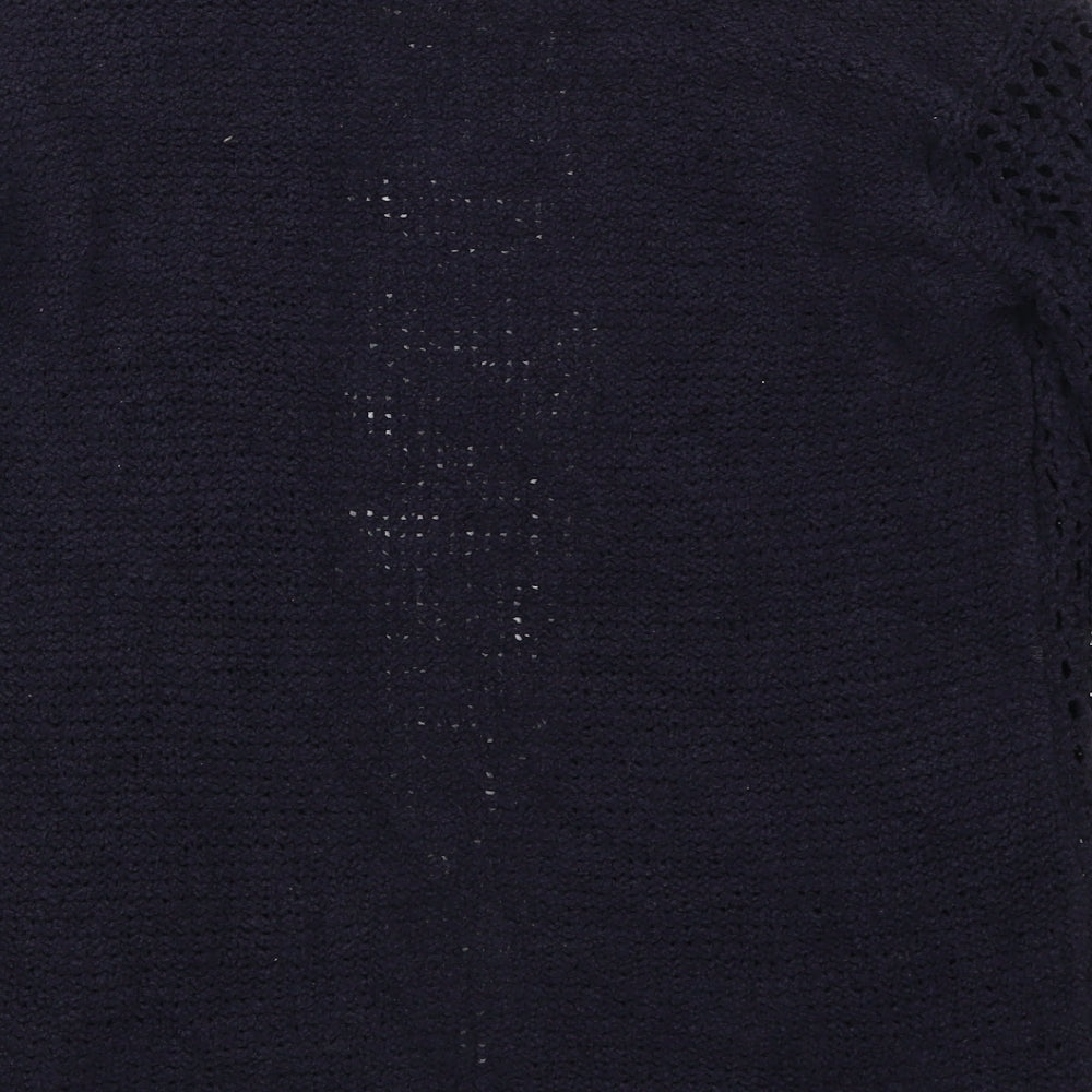 Marks and Spencer Womens Blue Knit Cardigan Jumper Size S