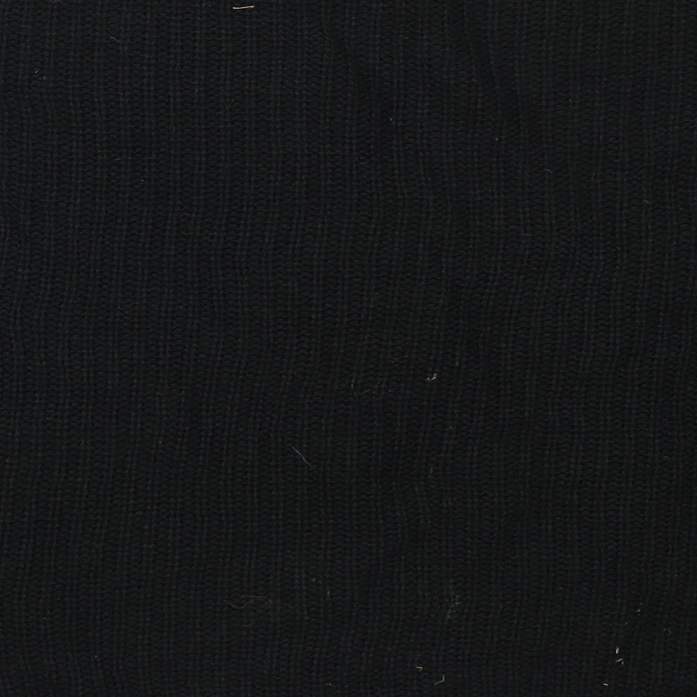 Primark Womens Black Knit Pullover Jumper Size 10