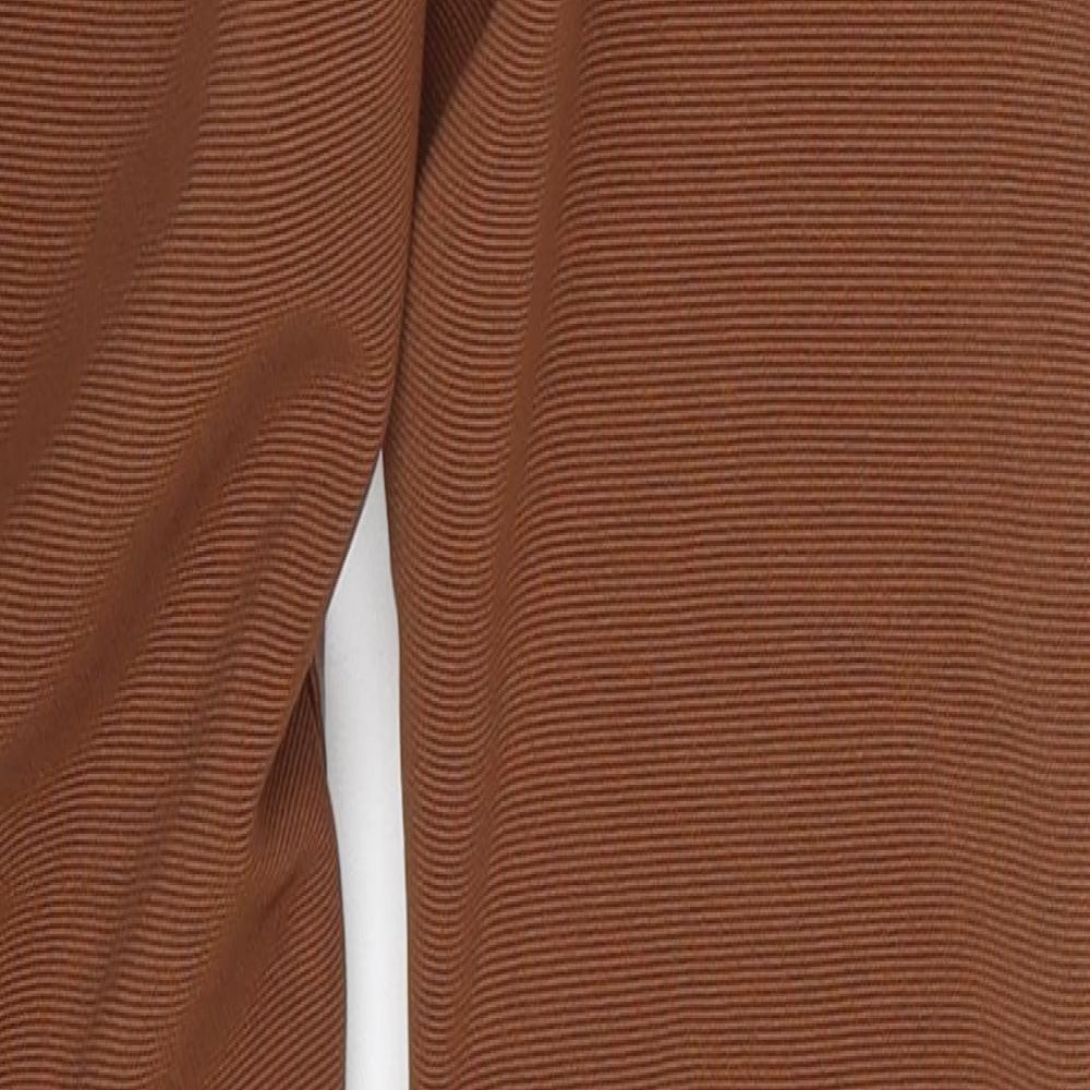 Preworn Womens Brown Trousers Size 8 L30 in