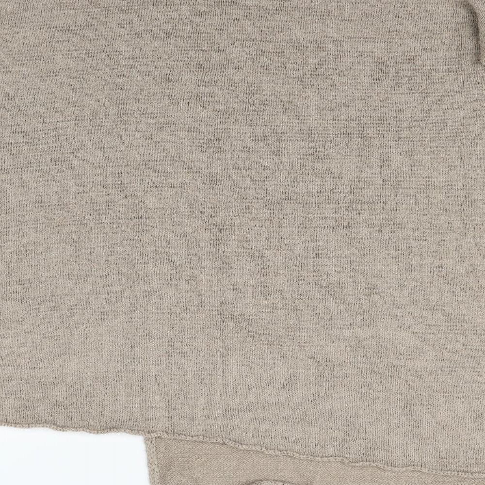 Divided Womens Beige Pullover Jumper Size M