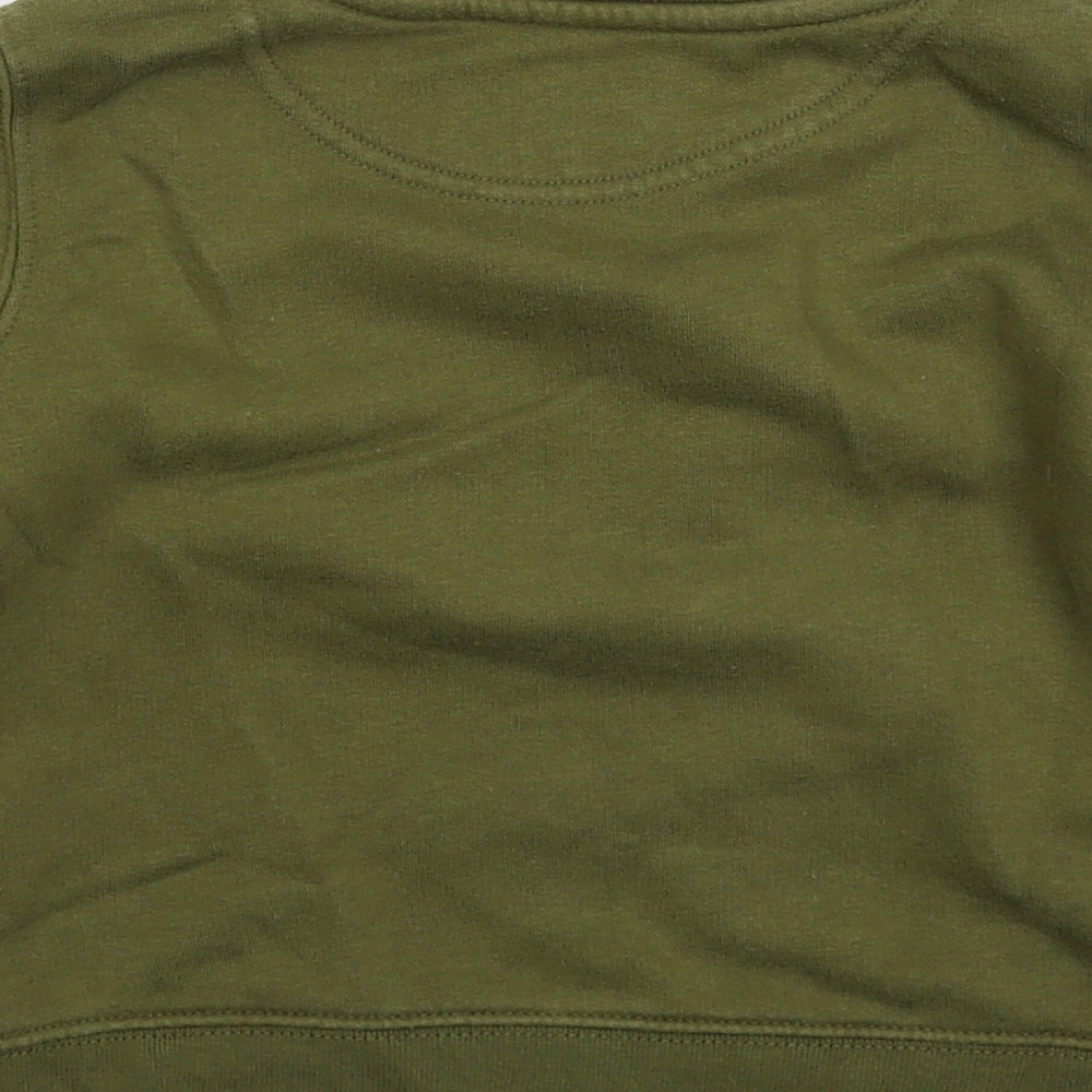 Stanley Stella Boys Green Pullover Sweatshirt Size 3-4 Years