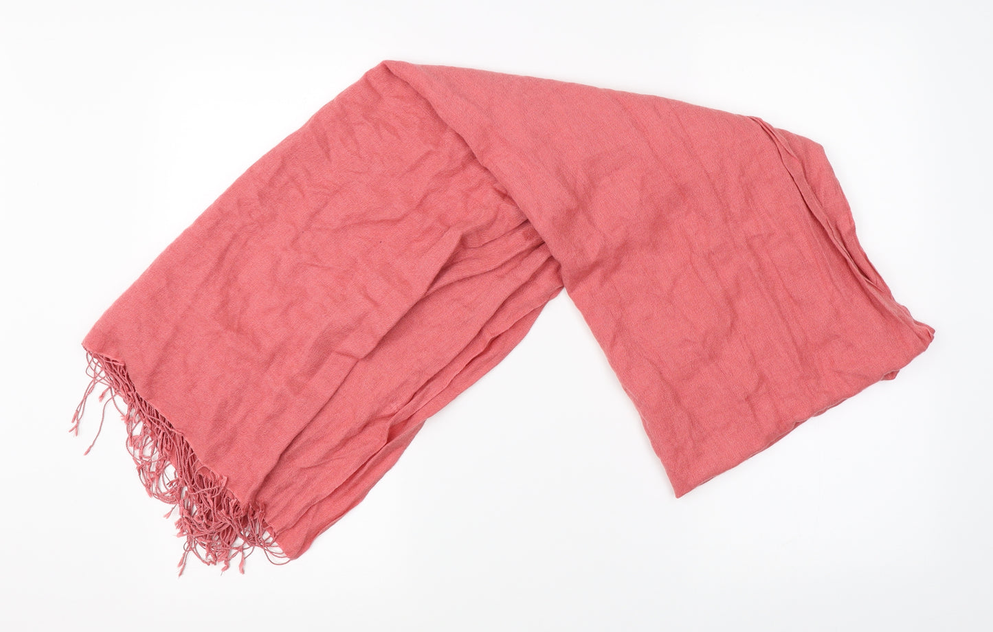 Preworn Womens Pink Scarf