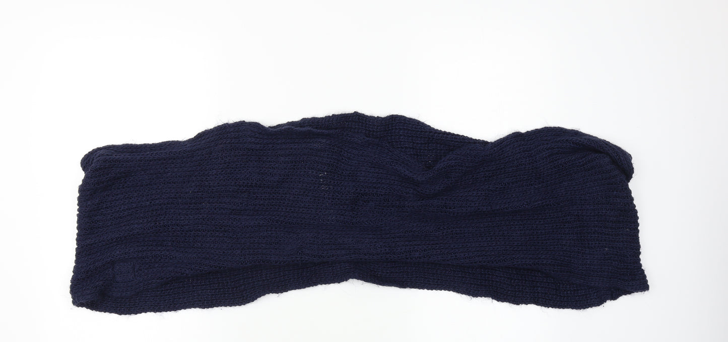 Preworn Womens Blue Scarf