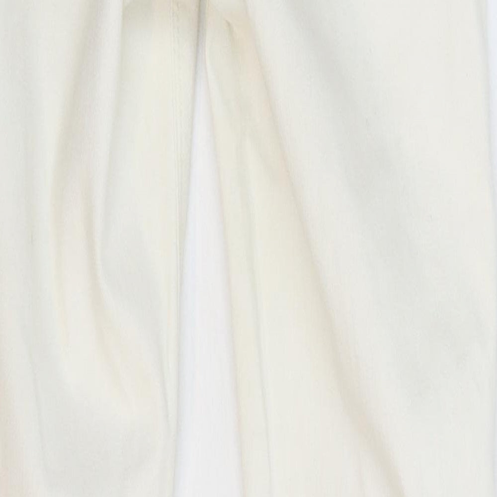 New Look Womens White Denim Skinny Jeans Size 8 L31 in