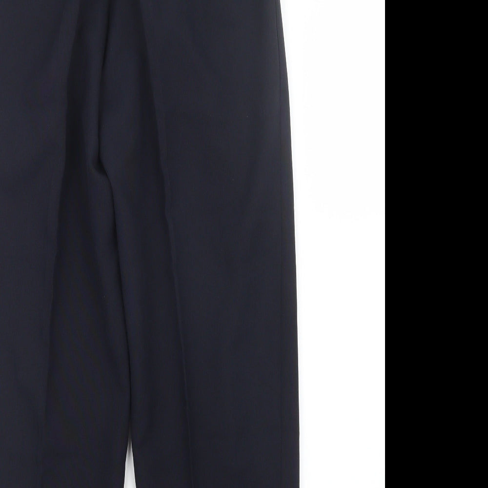 BM Womens Blue Trousers Size 10 L24.5 in
