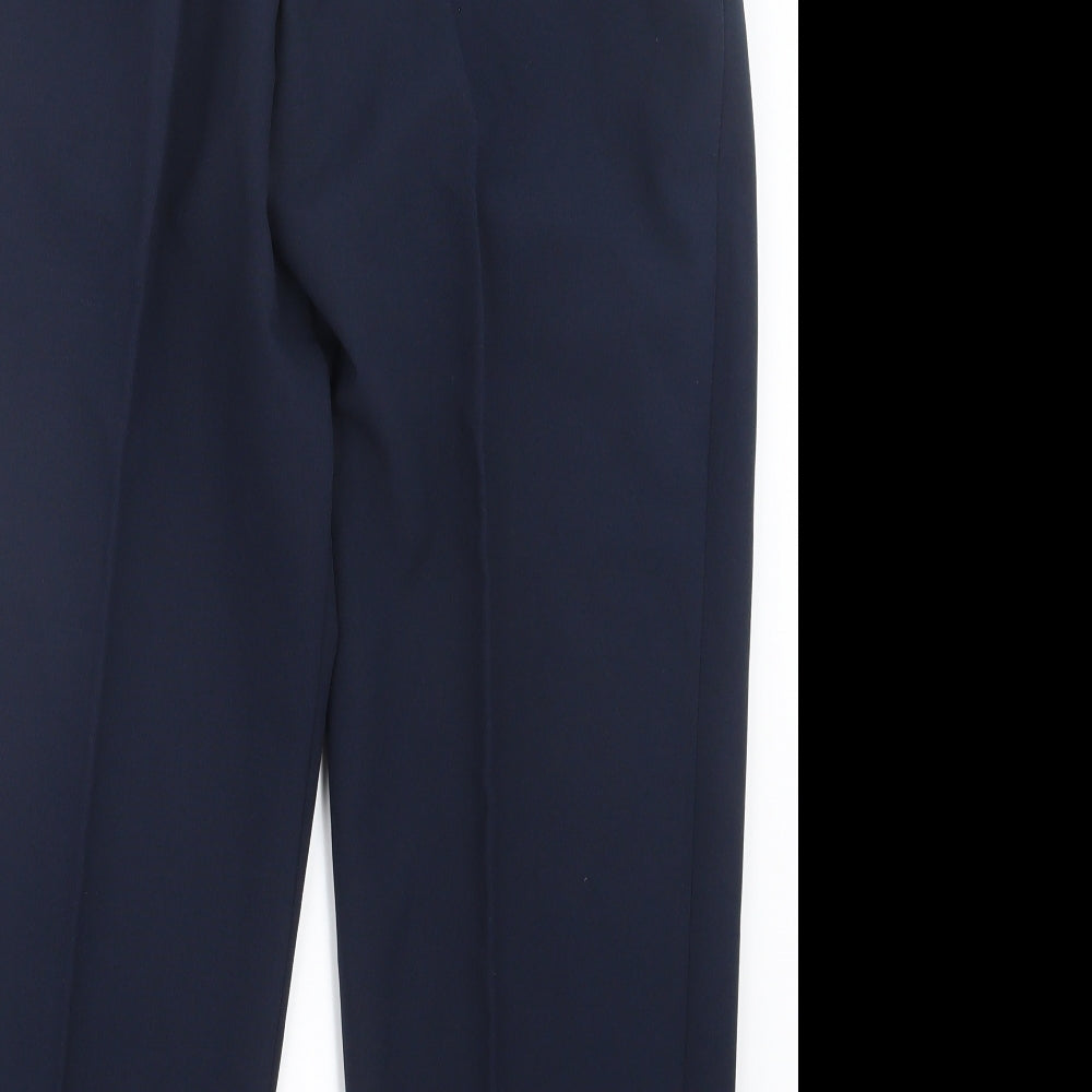 Preworn Womens Blue Trousers Size 12 L24 in