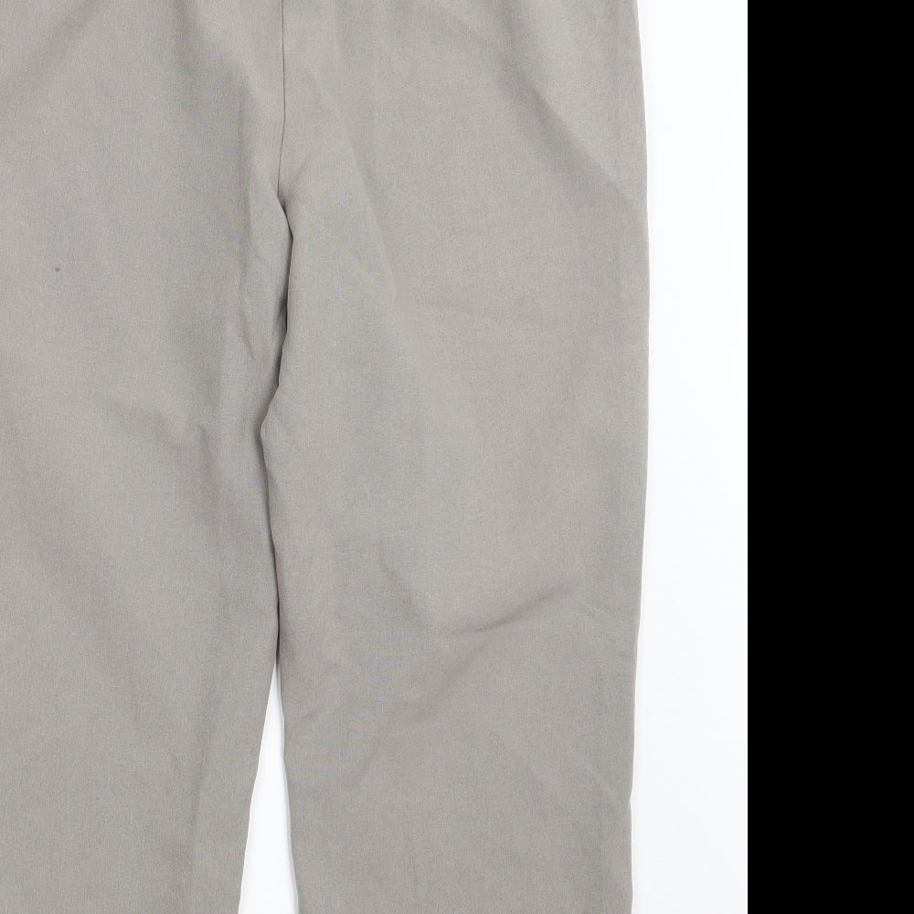 Bonmarché Womens Grey Trousers Size 18 L24.5 in