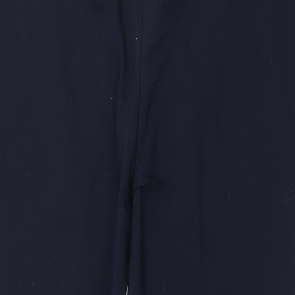 Papaya Womens Blue Trousers Size 14 L26 in