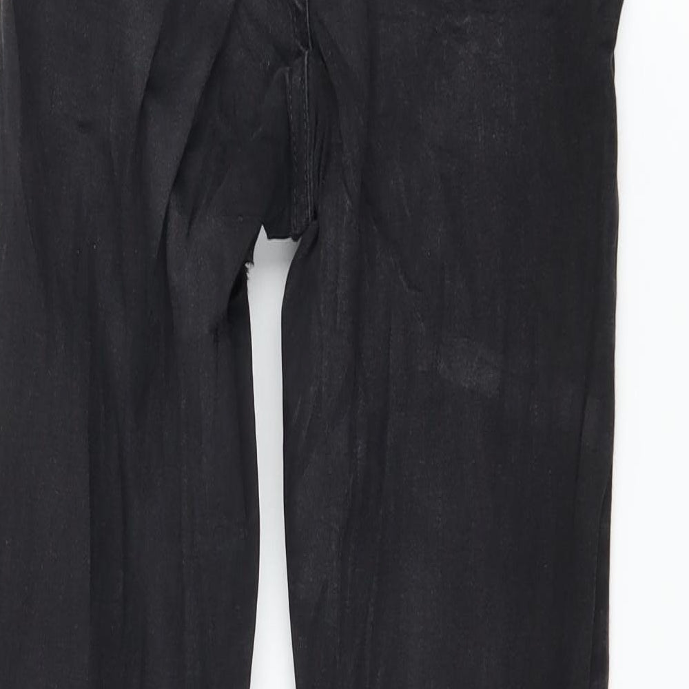 Denim & Co. Womens Black Denim Skinny Jeans Size 8 L27 in