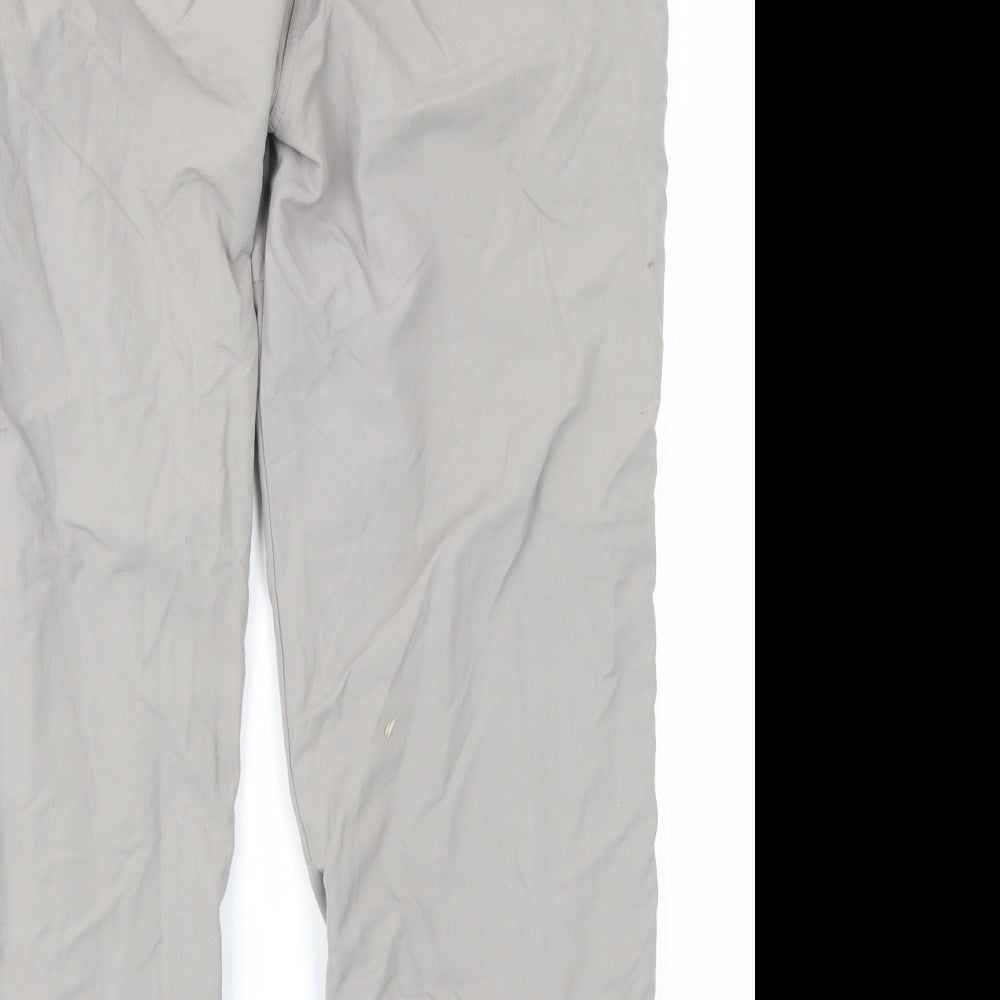 Hawkshead Womens Grey Snow Pants Trousers Size 14 L26 in