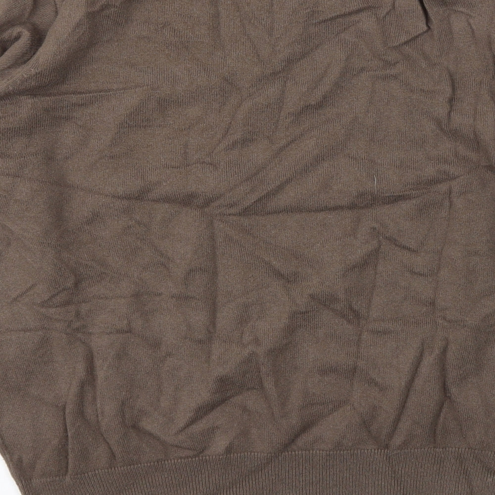 M&S Mens Brown Pullover Sweatshirt Size M