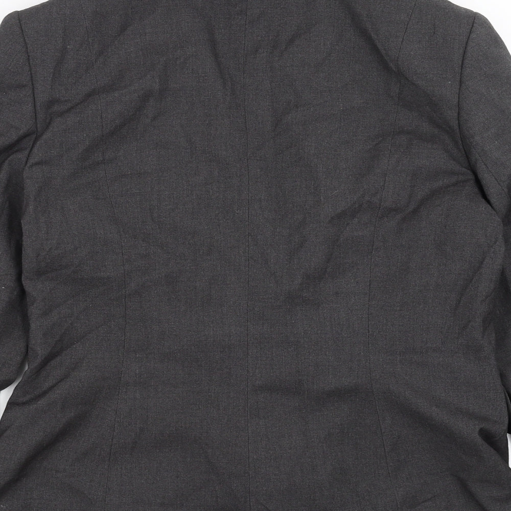 Marks and Spencer Womens Grey Jacket Suit Jacket Size 12