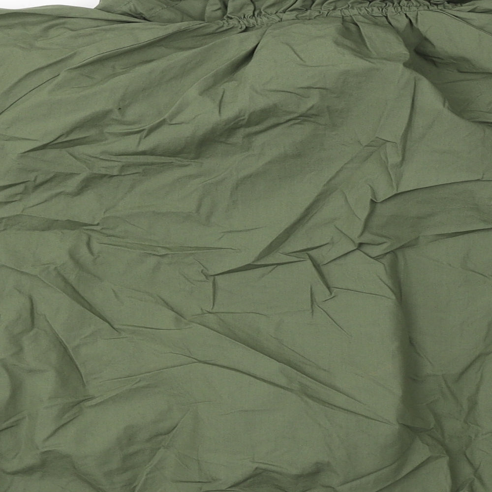 Miss Selfridge Womens Green Jacket Coat Size 8