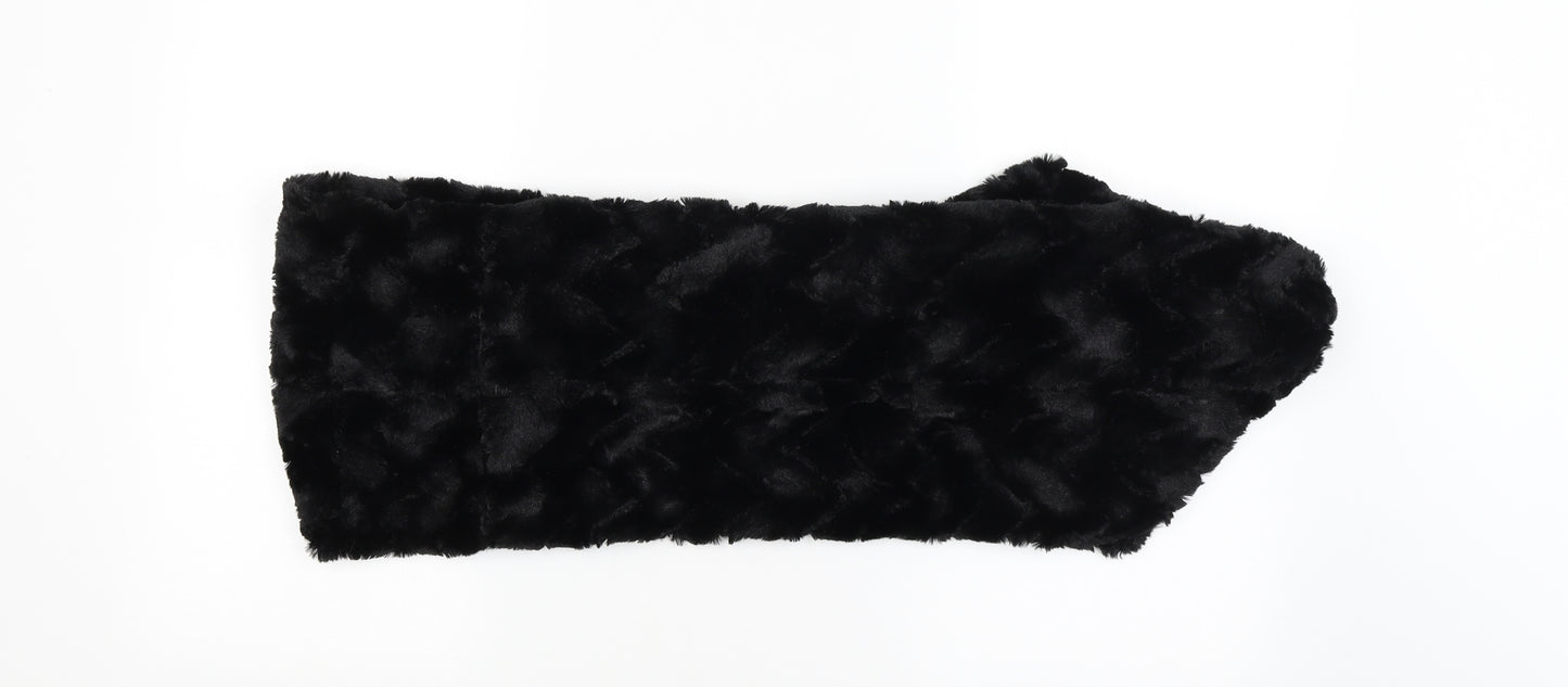 Preworn Womens Black Shawl/Wrap