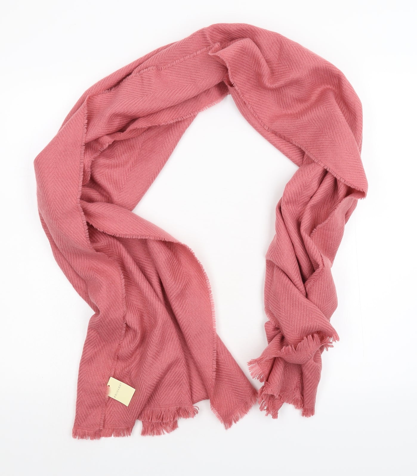Primark Womens Pink Knit Scarf