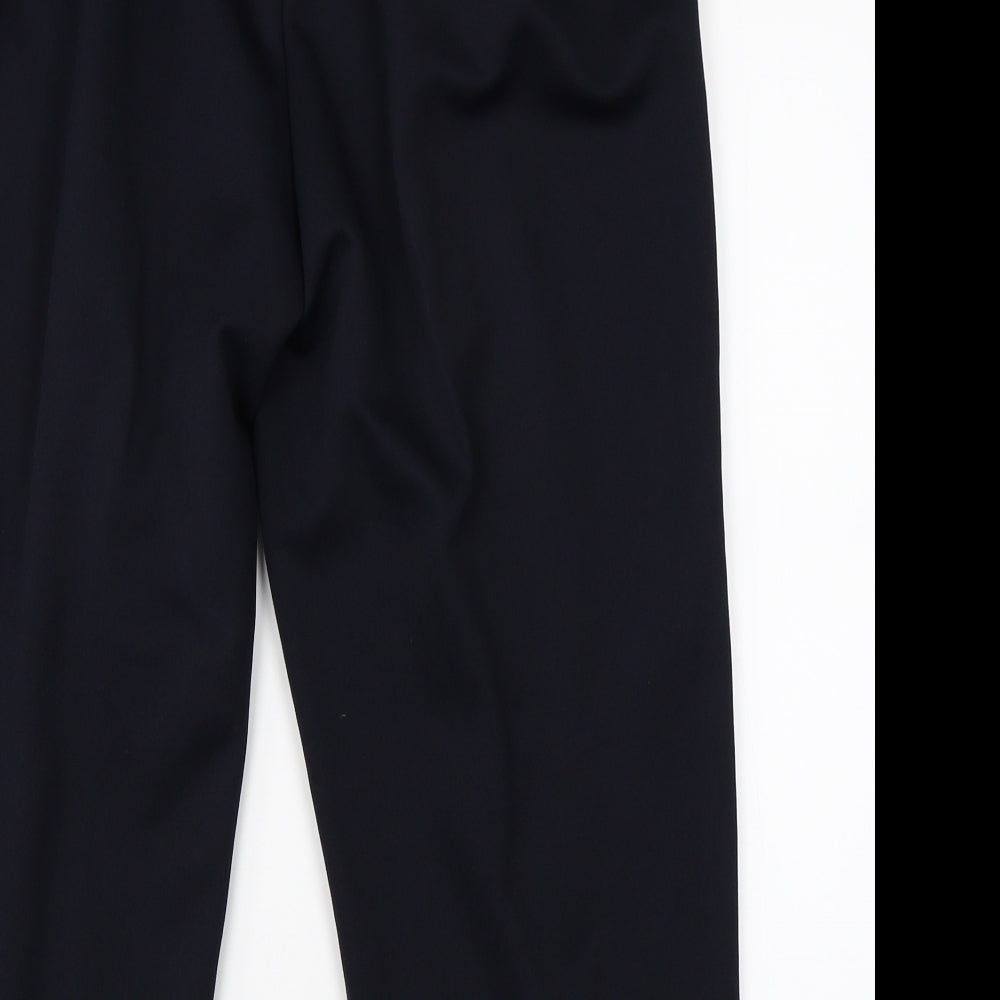 BM Womens Black Trousers Size 16 L21 in