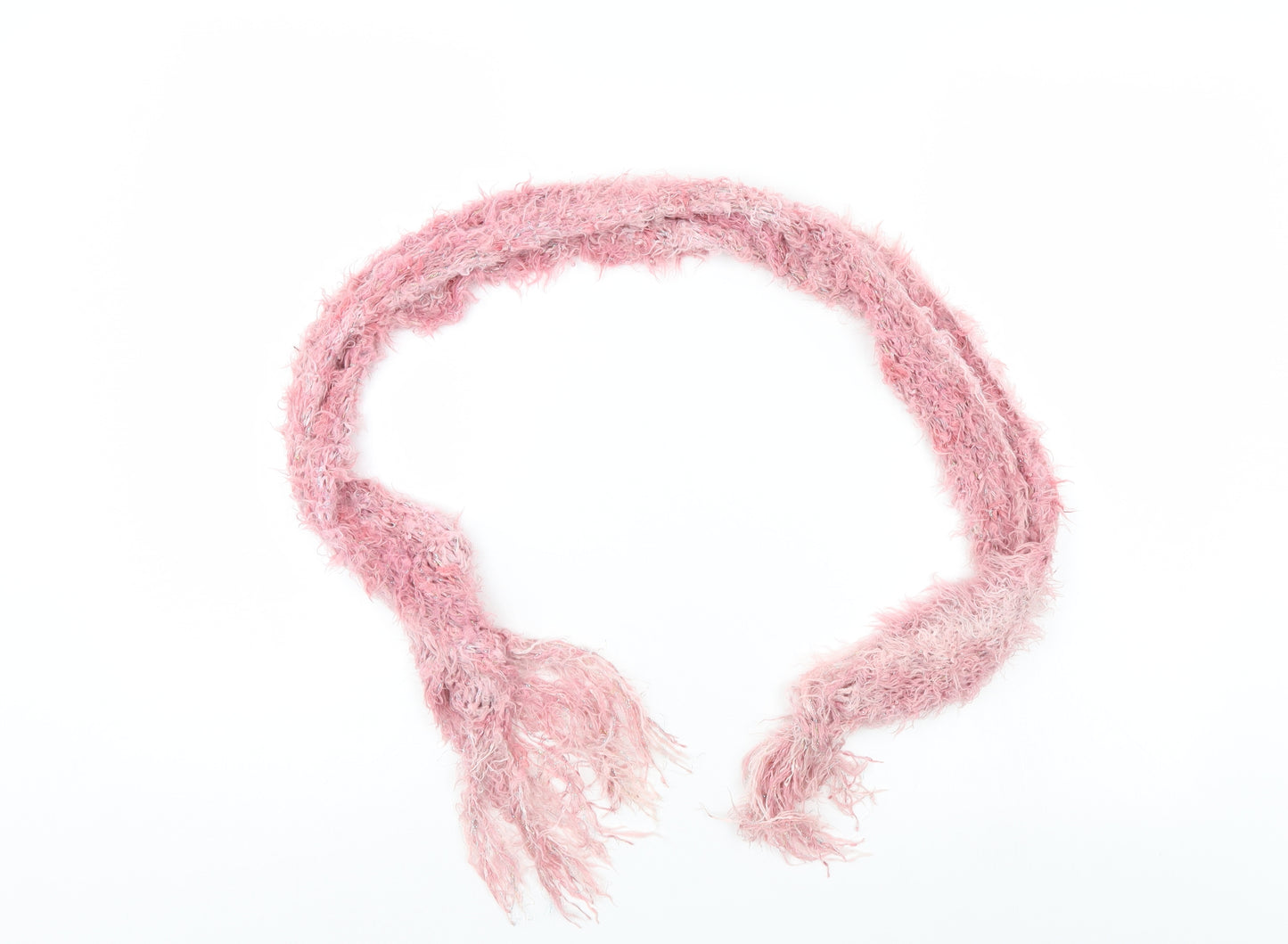 Preworn Womens Pink Scarf