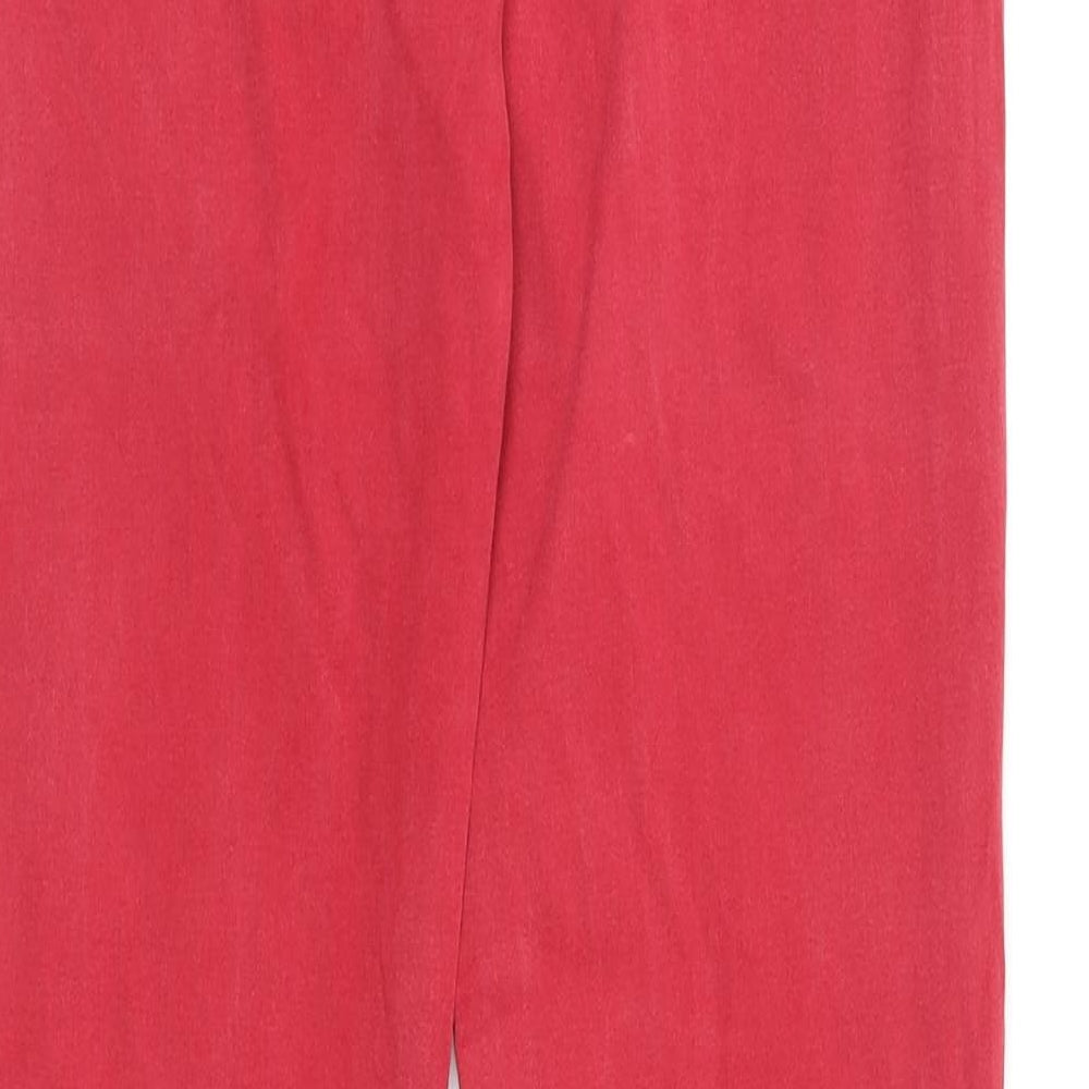 For All Mankind Mens Red Skinny Jeans Size 27 in L29 in