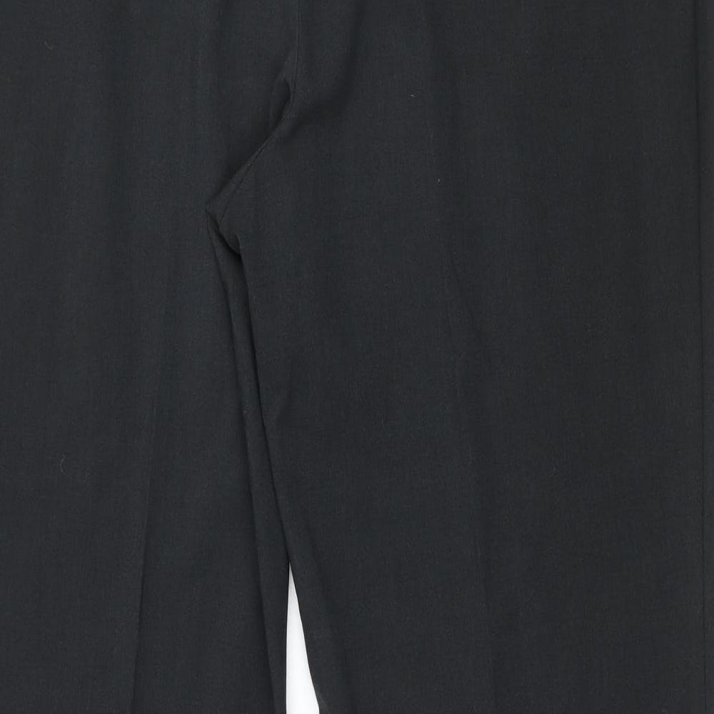 Marks and Spencer Womens Grey Trousers Size 18 L29 in
