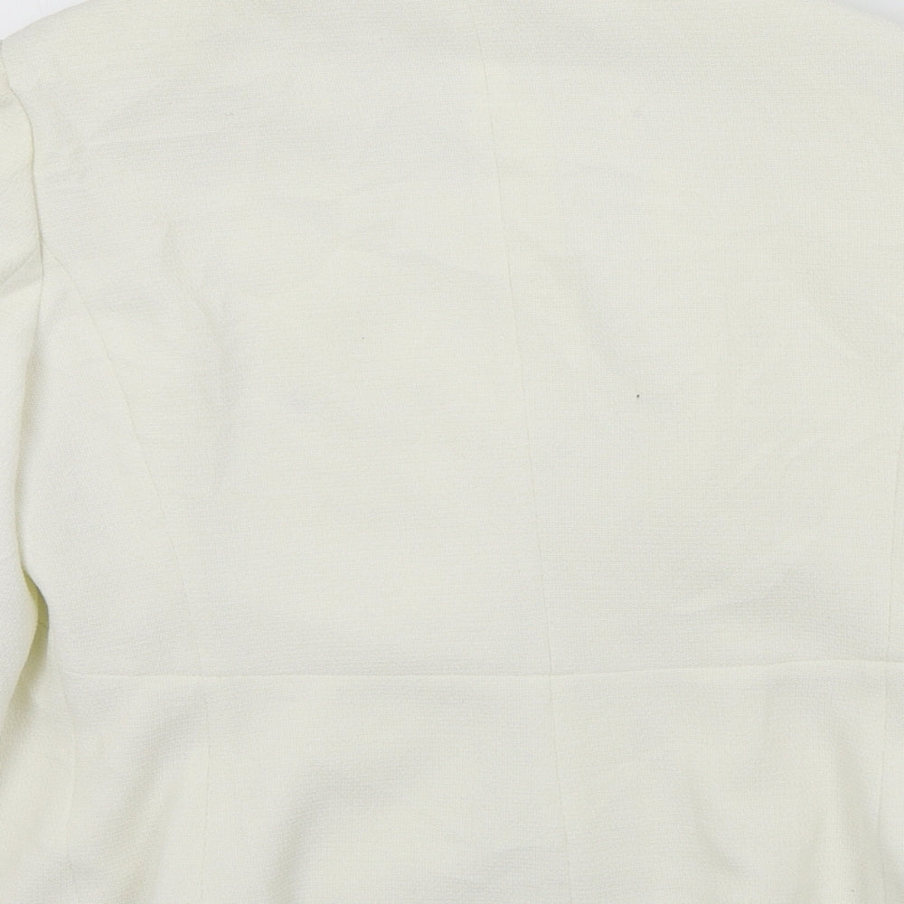 M&S Womens White Jacket