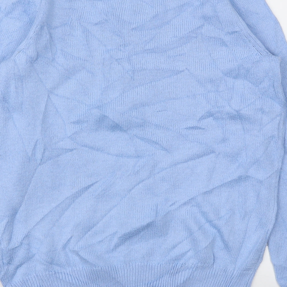 M&S Womens Blue Pullover Jumper Size S