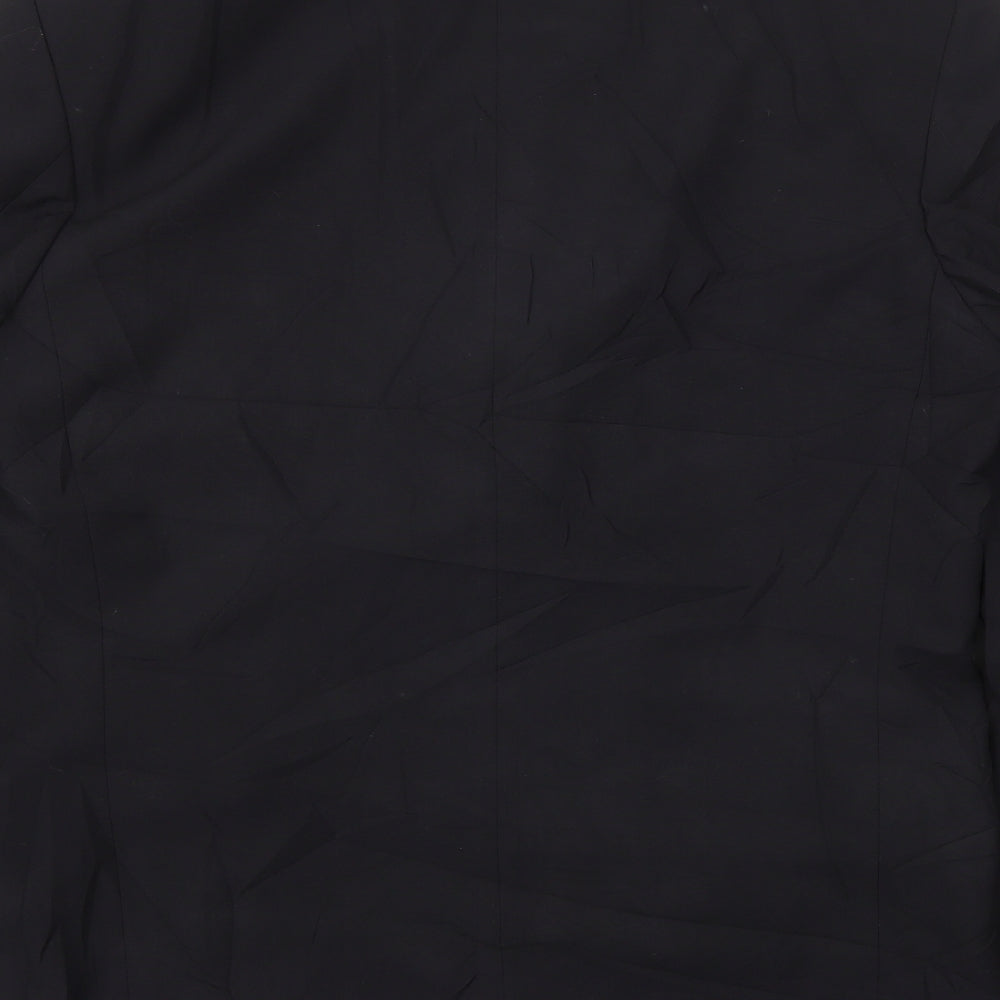 Preworn Mens Black Jacket Blazer Size 40