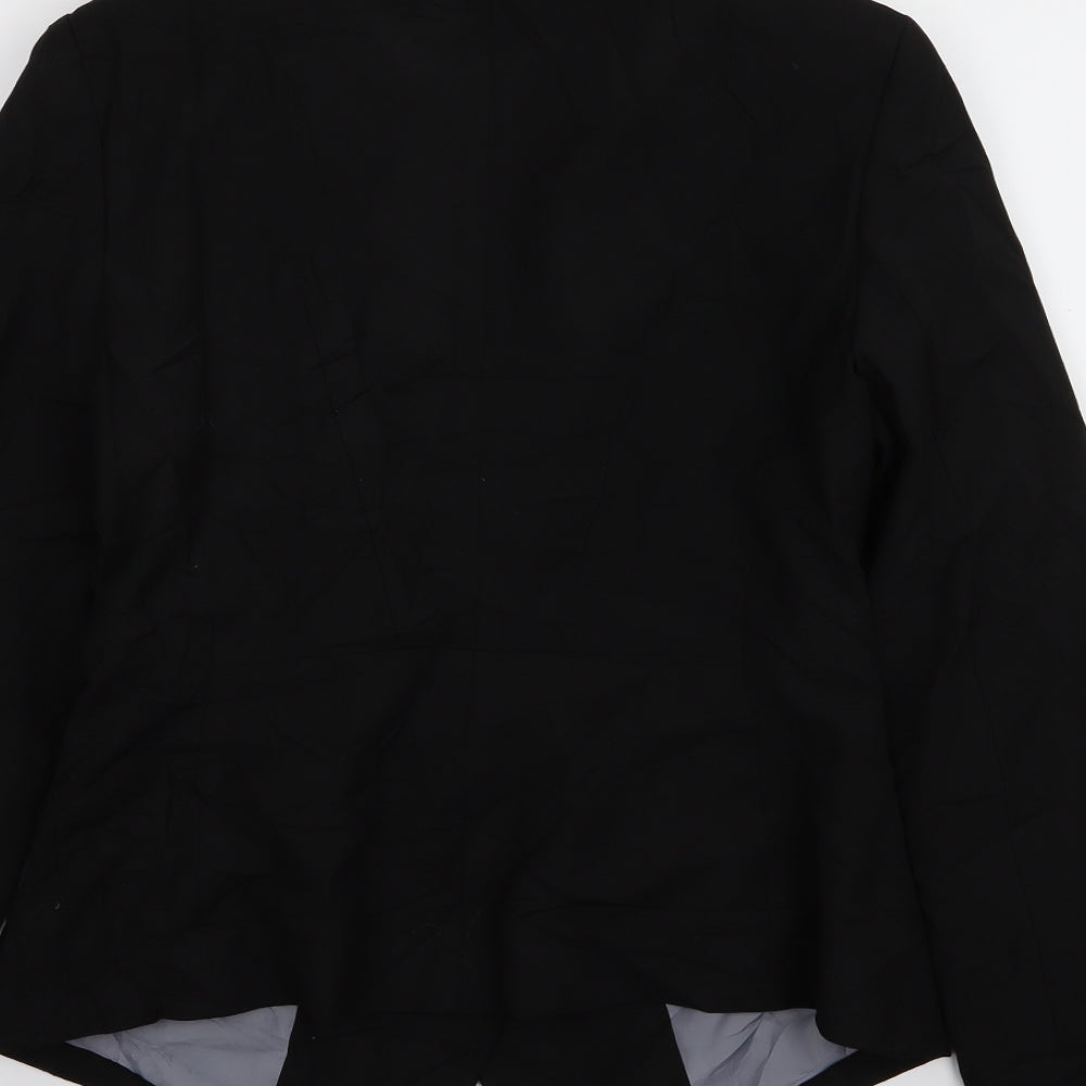 Oasis Womens Black Jacket Blazer Size 12