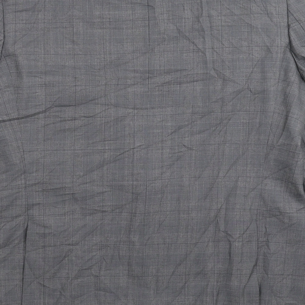 Marks and Spencer Mens Grey Check Jacket Suit Jacket Size 42