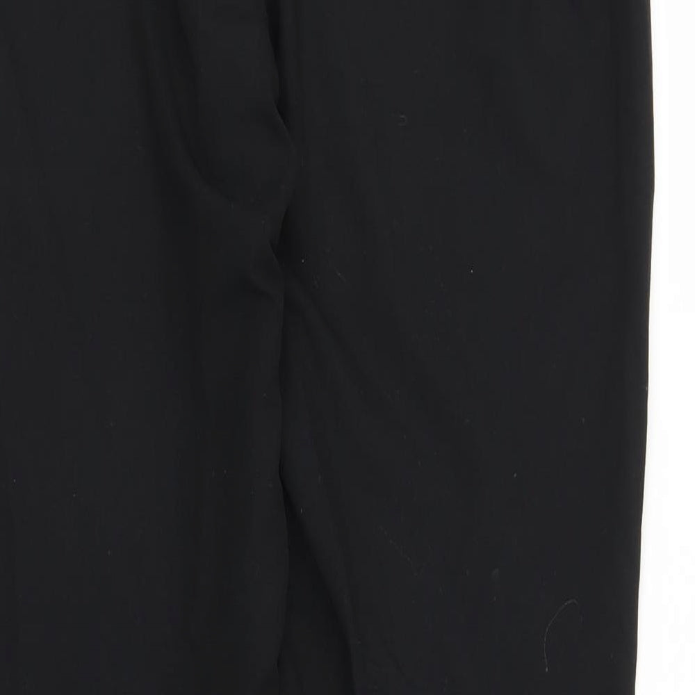 NEXT Womens Black Carrot Trousers Size 10 L27 in