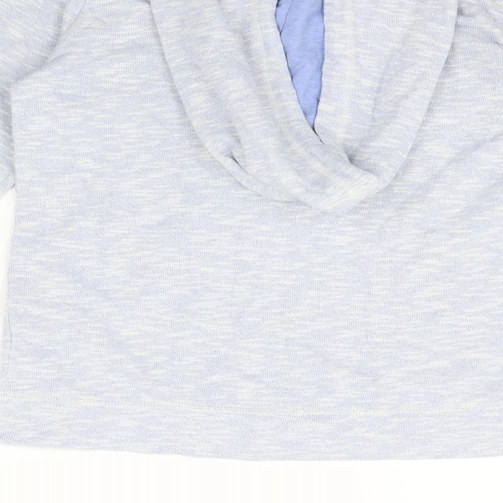 NEXT Womens Blue Full Zip Jumper Size 8