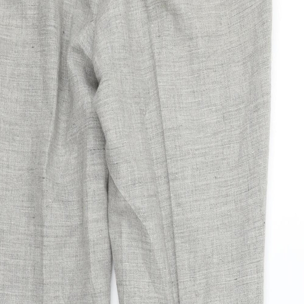 NEXT Womens Grey Trousers Size 34 in L27 in