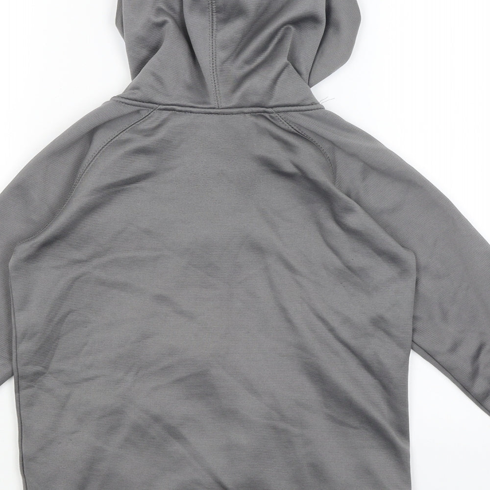 Crane Boys Grey Pullover Hoodie Size 7-8 Years