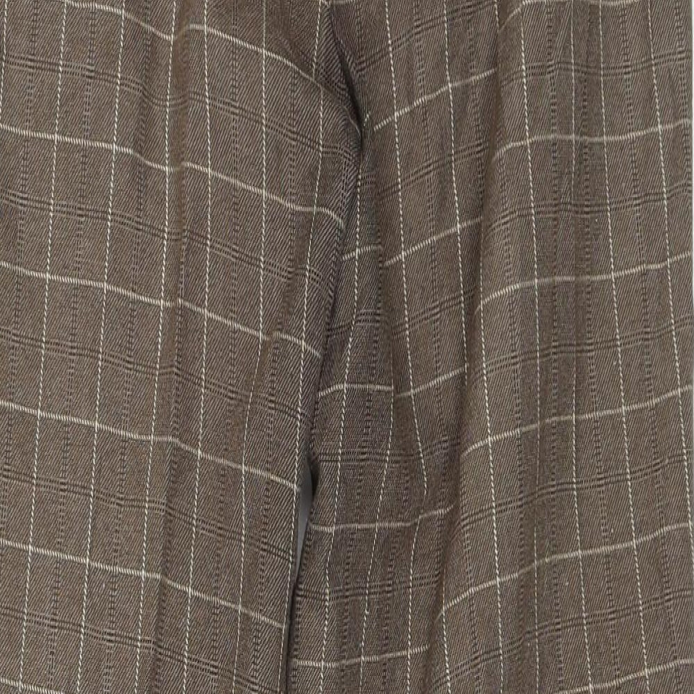 Marks and Spencer Womens Brown Capri Trousers Size 12 L25 in