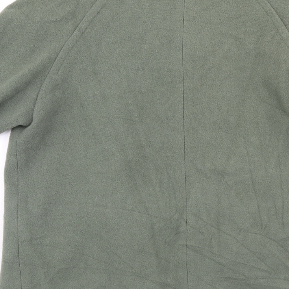 Edinburgh Womens Green Motorcycle Jacket Coat Size 12
