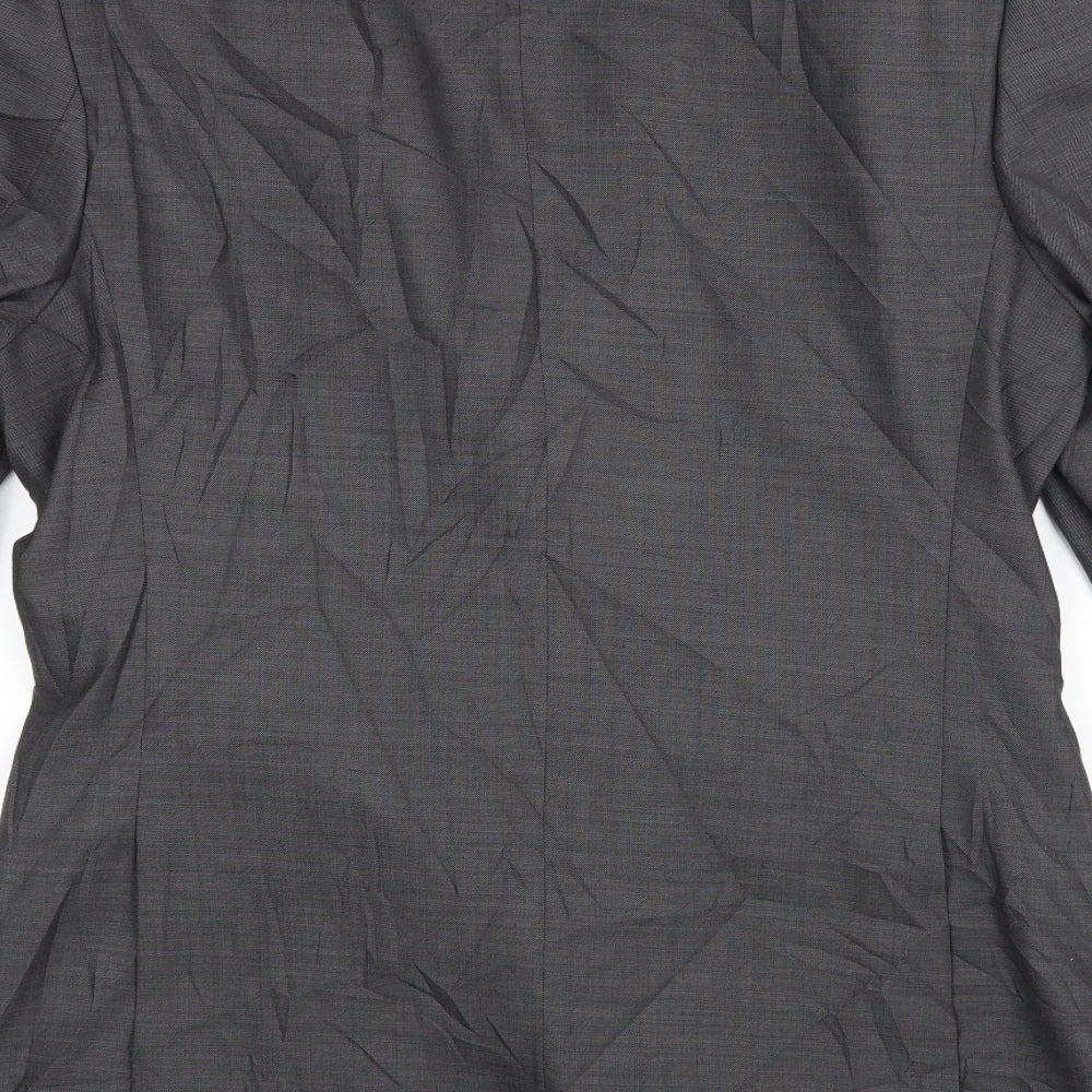 M&S Mens Grey Jacket Blazer Size 40