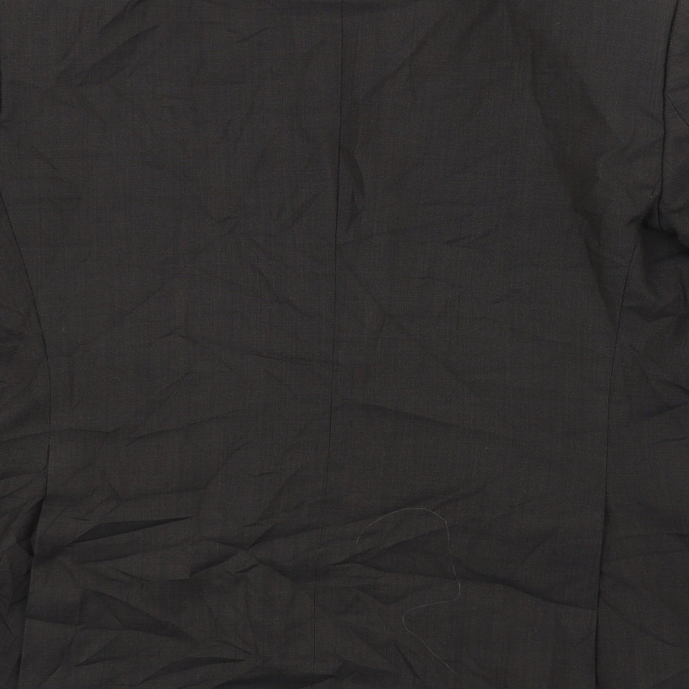 Marks and Spencer Mens Black Jacket Suit Jacket Size 42