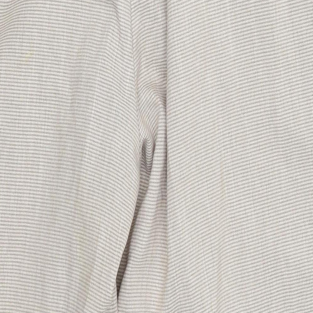 Marks and Spencer Womens Beige Trousers Size 18 L28 in