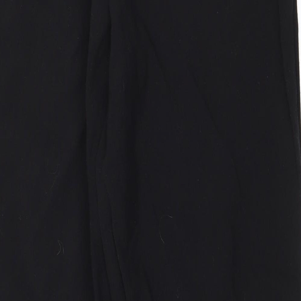 Debenhams Womens Black Trousers Size 12 L28 in