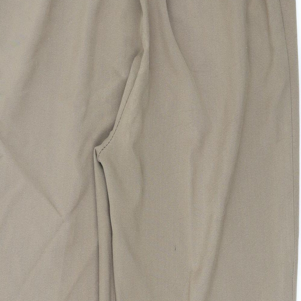Preworn Womens Brown Trousers Size 32 in L23 in