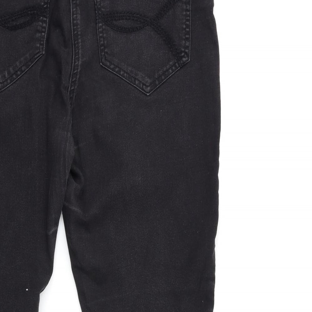 Preworn Womens Black Denim Jegging Jeans Size 30 in L30 in