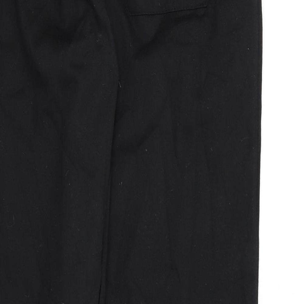Preworn Womens Black Trousers Size 32 in L31 in - CEFS WHITES